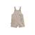 Salopette bébé en lin mélangé moka Beige 2 - vertbaudet enfant 