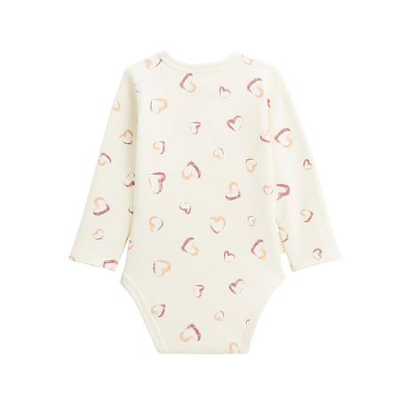 Lot de 2 bodies bébé manches longues matcha Rose 4 - vertbaudet enfant 