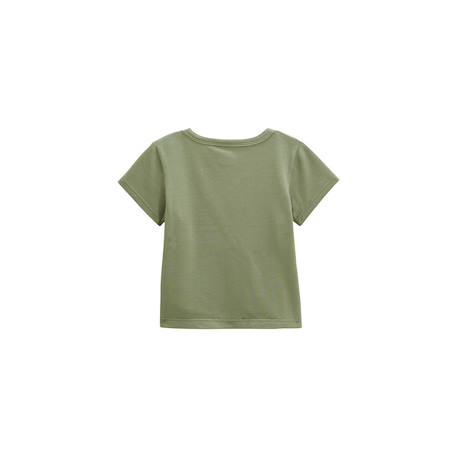 T-shirt enfant pivoina Kaki 3 - vertbaudet enfant 