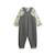 Ensemble salopette bébé et t-shirt boavista Gris 3 - vertbaudet enfant 