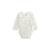 Lot de 2 bodies bébé manches longues ouverture croisée emilie Ecru 3 - vertbaudet enfant 