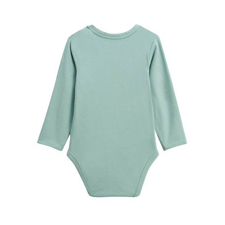 Lot de 2 bodies bébé manches longues roméo Bleu 6 - vertbaudet enfant 