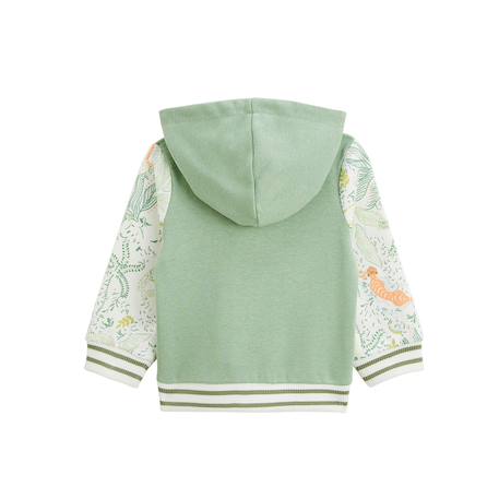 Sweat à capuche zippé enfant kanha Vert 3 - vertbaudet enfant 