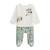 Pyjama bébé en velours cache-cache Vert 2 - vertbaudet enfant 