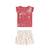 Pyjama enfant 2 pièces manches courtes fiesta Terracotta 2 - vertbaudet enfant 