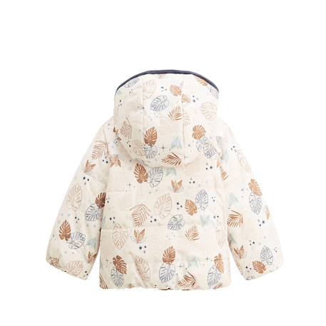 Doudoune réversible enfant imperméable avec capuche constellation Camel 6 - vertbaudet enfant 
