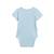 Lot de 2 bodies bébé manches courtes ouverture croisée zeste d'amour Bleu 5 - vertbaudet enfant 