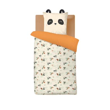 Housse de couette enfant + taie d'oreiller nael Marron 3 - vertbaudet enfant 
