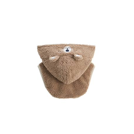 Capuche bébé en sherpa charly Marron 4 - vertbaudet enfant 