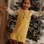 Robe enfant en velours côtelé adele Jaune 5 - vertbaudet enfant 