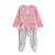 Pyjama bébé en velours céleste Rose 2 - vertbaudet enfant 