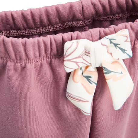 Ensemble enfant sweat et pantalon en molleton matcha Rose 5 - vertbaudet enfant 