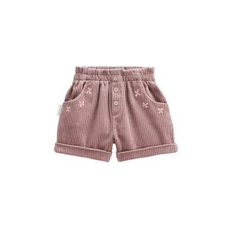 Short enfant en velours côtelé sora Prune 2 - vertbaudet enfant 