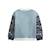 Sweat-shirt bébé en molleton félintrépide Bleu 3 - vertbaudet enfant 
