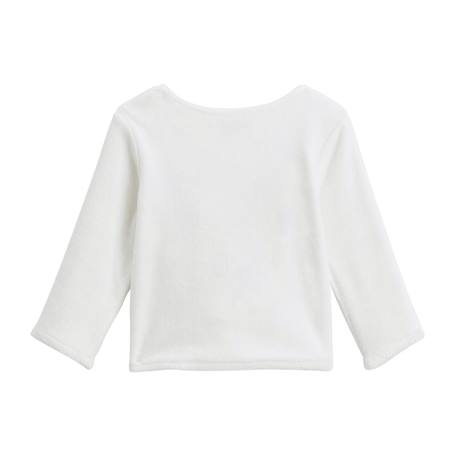 Ensemble bébé gilet en velours et pantalon en coton matelassé rêverie Bleu 5 - vertbaudet enfant 