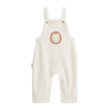 Salopette bébé en molleton ultra chaud envolée de bisous Ecru 2 - vertbaudet enfant 