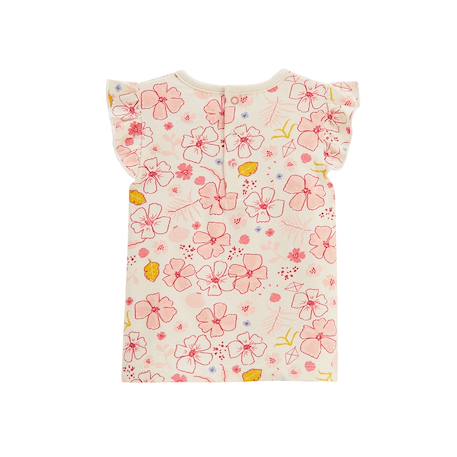 Lot de 2 t-shirts enfant manches courtes santa giulia Corail 5 - vertbaudet enfant 