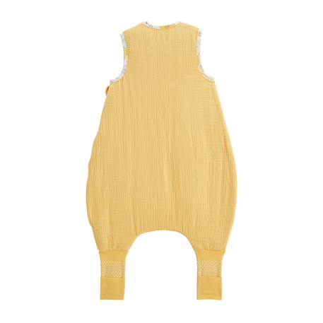 Turbulette tog 2 en gaze de coton avec pieds retroussables ciao milano Jaune 3 - vertbaudet enfant 