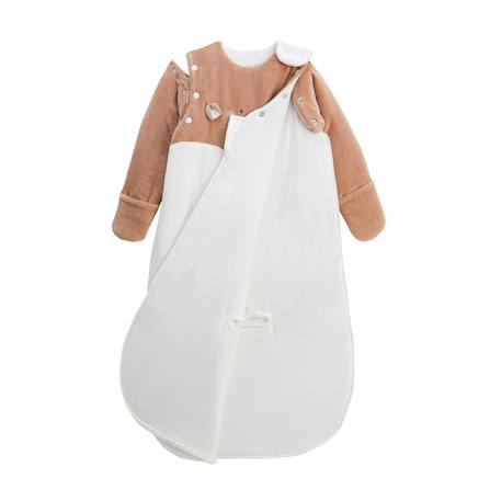 Gigoteuse siège auto tog 3 avec manches amovibles mini loutre Ecru 4 - vertbaudet enfant 