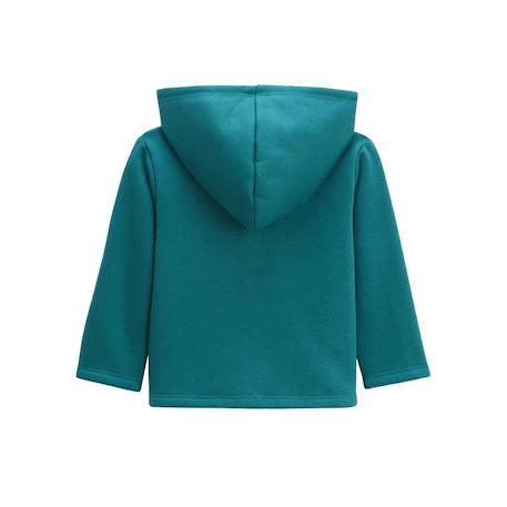 Ensemble bébé sweat-shirt à capuche et pantalon en molleton roméo Bleu 4 - vertbaudet enfant 