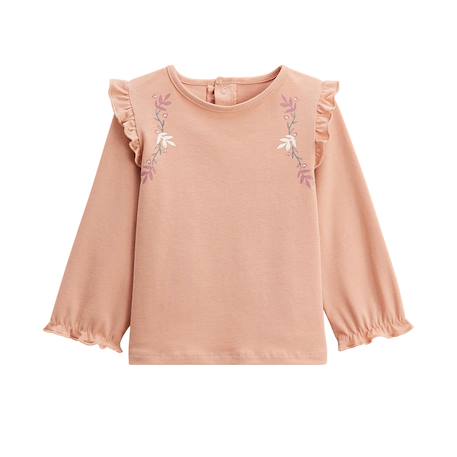 T-shirt bébé manches longues matcha Rose 2 - vertbaudet enfant 