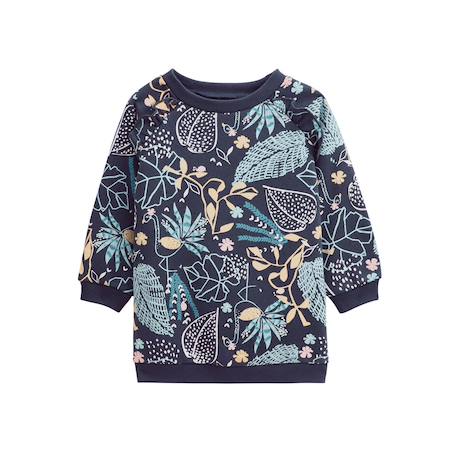 Robe enfant en molleton holamuchacha Bleu 2 - vertbaudet enfant 