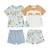 Lot de 2 pyjama short enfant 2 pièces baroudeur Bleu 2 - vertbaudet enfant 