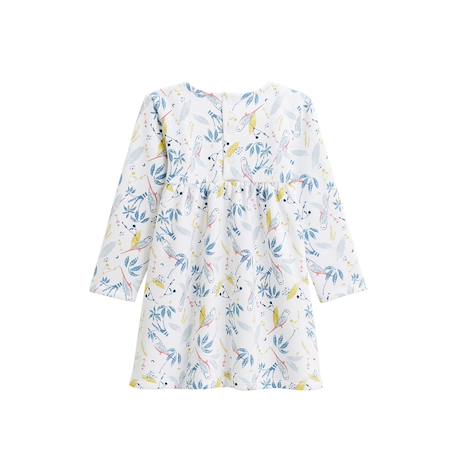 Robe enfant en molleton bianca Ecru 3 - vertbaudet enfant 