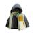 Doudoune enfant imperméable doublée polaire avec capuche boavista Kaki 4 - vertbaudet enfant 