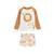 Maillot de bain bébé 2 pièces t-shirt de protection uv & boxer tango Camel 2 - vertbaudet enfant 