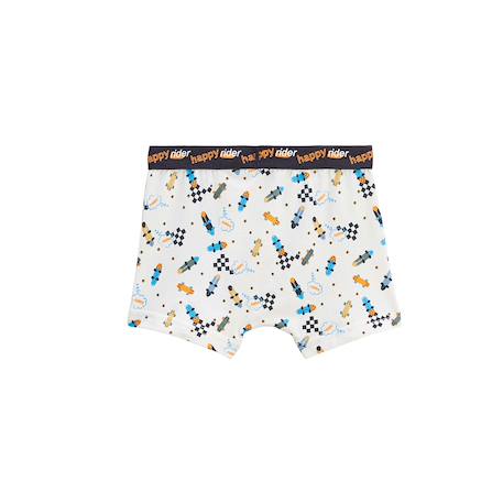 Lot de 2 boxers garçon happy rider Ocre 6 - vertbaudet enfant 