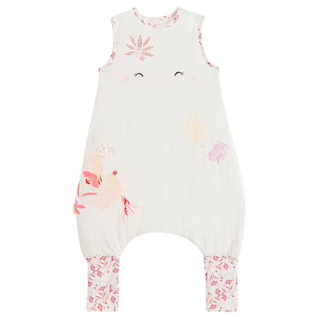 Turbulette tog 2 avec pieds retroussables camila Ecru 2 - vertbaudet enfant 