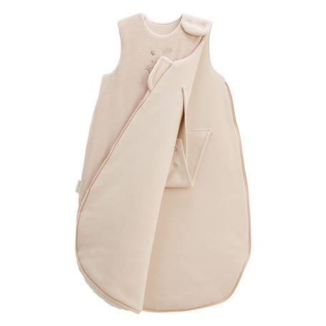 Gigoteuse d'hiver en velours câlins Ecru 4 - vertbaudet enfant 