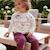 Ensemble enfant sweat et pantalon en molleton mila Rose 6 - vertbaudet enfant 