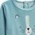 Lot de 2 pyjamas enfant 2 pièces en velours avec pieds retroussables oscar Bleu 4 - vertbaudet enfant 