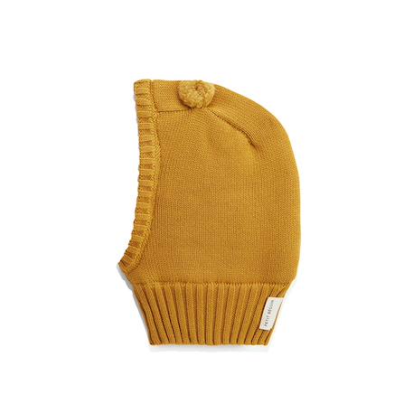 Cagoule bébé en tricot charly Camel 2 - vertbaudet enfant 