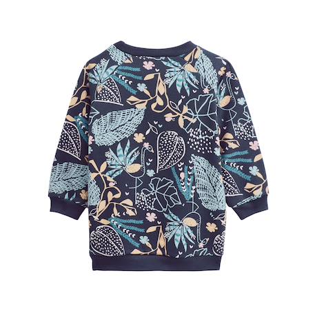 Robe enfant en molleton holamuchacha Bleu 3 - vertbaudet enfant 