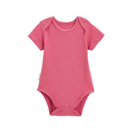 Lot de 3 bodies bébé manches courtes anaelle Rose 4 - vertbaudet enfant 