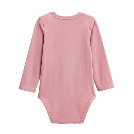 Lot de 2 bodies bébé manches longues céleste Rose 5 - vertbaudet enfant 