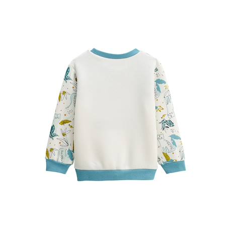 Sweat-shirt enfant en molleton oscar Bleu 5 - vertbaudet enfant 