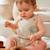 Salopette bébé en lin mélangé moka Beige 6 - vertbaudet enfant 
