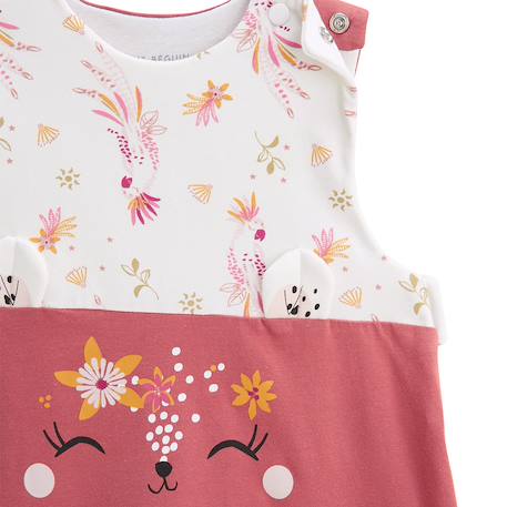 Turbulette été avec pieds retroussables fiesta Terracotta 4 - vertbaudet enfant 
