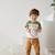 Ensemble enfant t-shirt et pantalon en gaze de coton gabin Camel 5 - vertbaudet enfant 