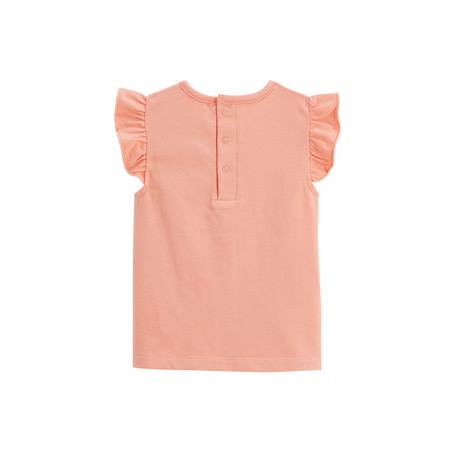 T-shirt enfant manches courtes santa giulia Orange 3 - vertbaudet enfant 