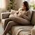 Babysom - coussin de maternité 3 en 1 : grossesse, allaitement &amp$ repos bébé - housse double gaze en coton - motif léopard - xxl Multicolore 6 - vertbaudet enfant 