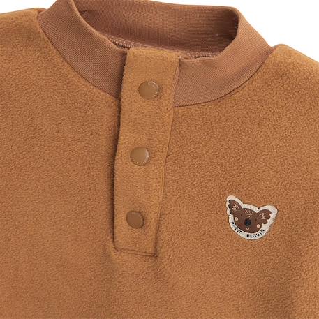 Sweat-shirt enfant en polaire constellation Camel 4 - vertbaudet enfant 