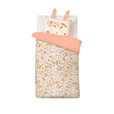 Housse de couette enfant + taie d'oreiller samba Rose 3 - vertbaudet enfant 
