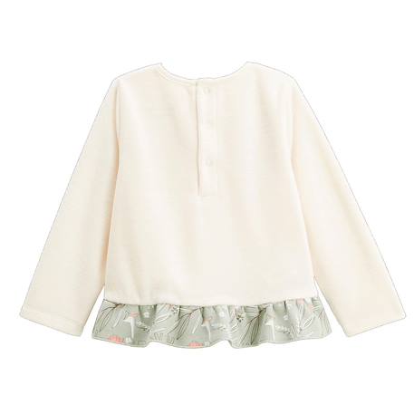Pyjama bébé 2 pièces en velours lison Vert 5 - vertbaudet enfant 