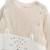 Turbulette d'hiver avec pieds retroussables et manches amovibles cracotte Beige 4 - vertbaudet enfant 