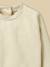 Sweat brodé bébé - coton biologique Jaune pastel 2 - vertbaudet enfant 